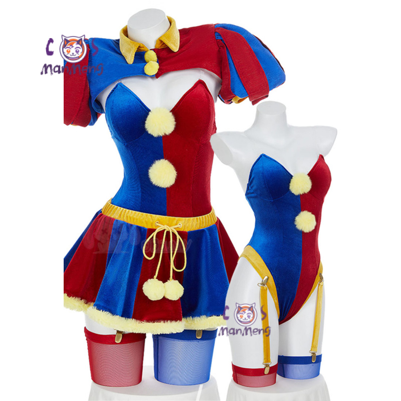 Anime Cosplay Outfit Girl - Anime Incredibile Joker Girl Circo Digitale