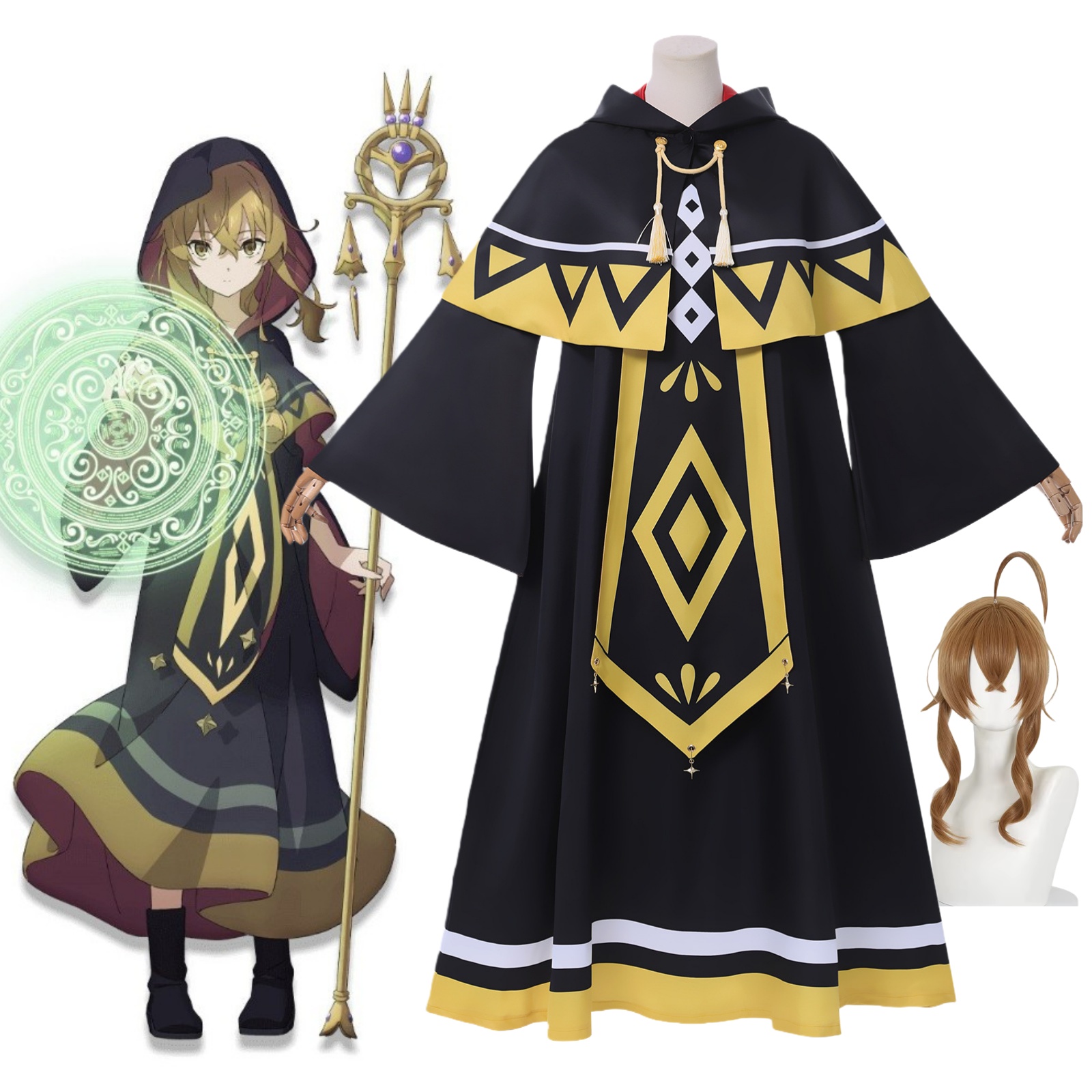 Anime Cosplay Waifu - Anime Segreti della strega silenziosa Monica