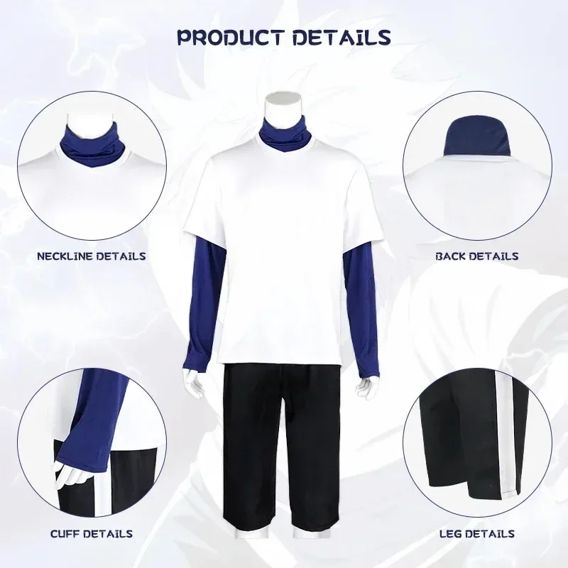 Cosplay Anime Killua Zoldyck - Costume Cosplay Anime Hunter X Killua