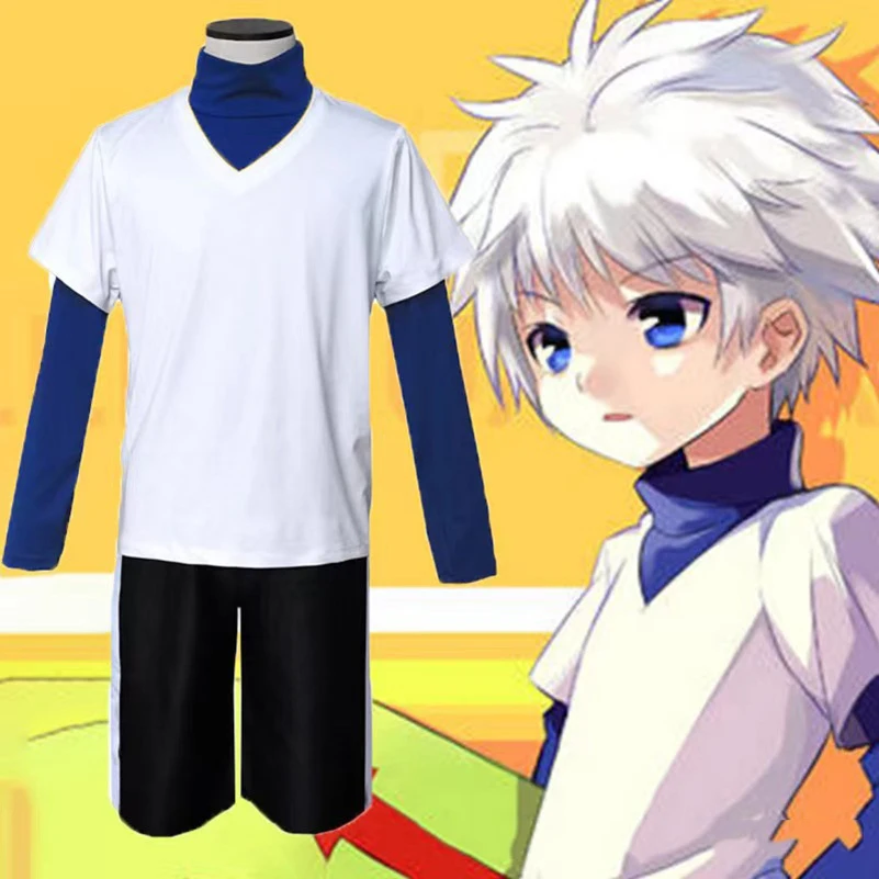 Cosplay Anime Killua Zoldyck - Costume cosplay Anime Killua Zoldyck Hunter
