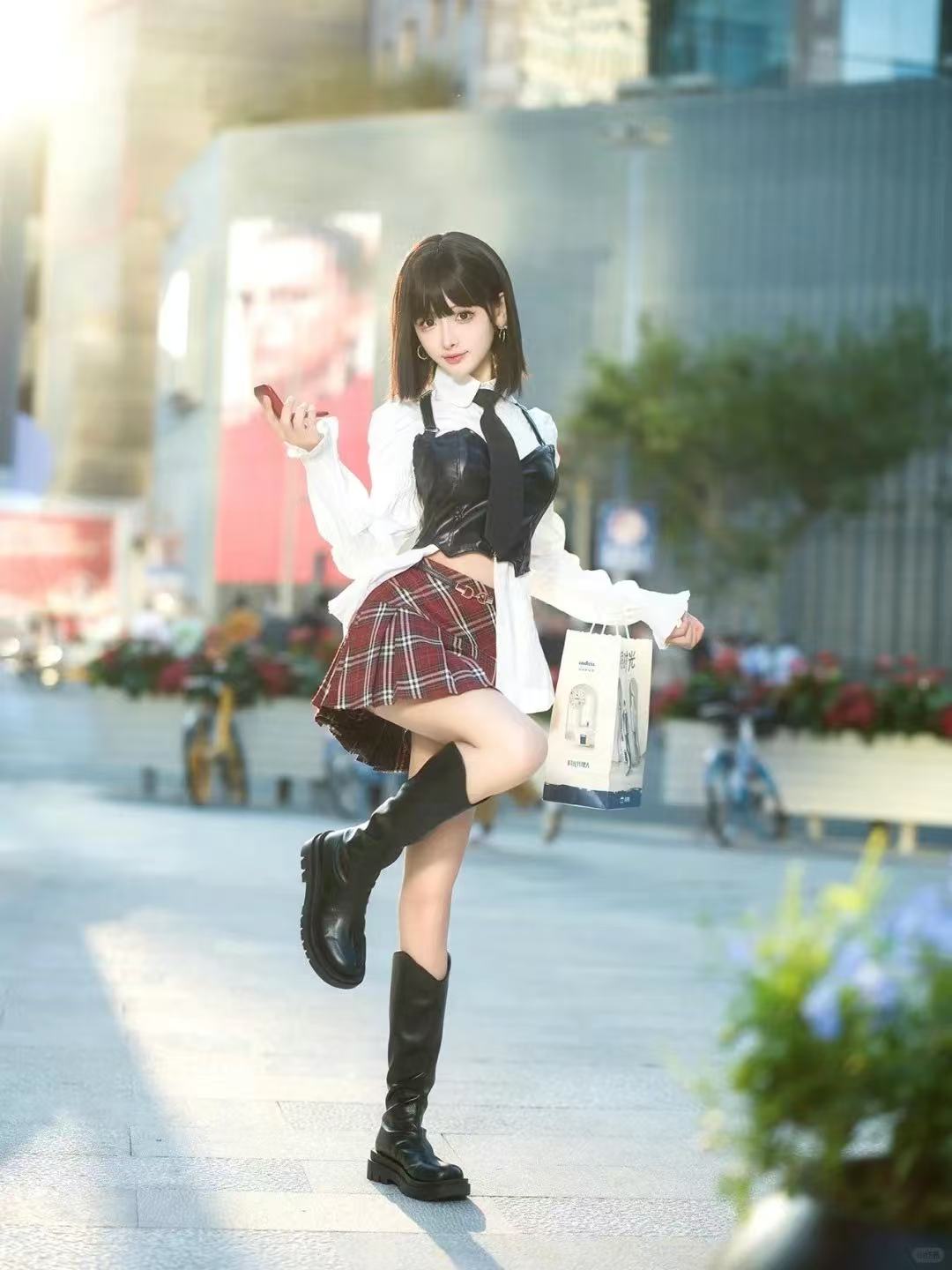 Anime Cosplay Outfit Girl - Costume Cosplay Link Click Qiao Ling