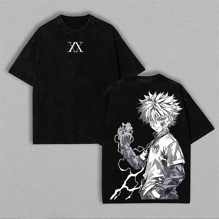 T-shirt Hunter X Hunter Killua - Cosplay Anime Killua Zoldyck recensione e prezzo