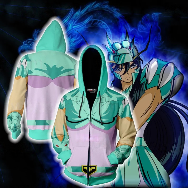 Anime Saint Seiya Felpe con st - Cosplay Anime Basic recensione e prezzo