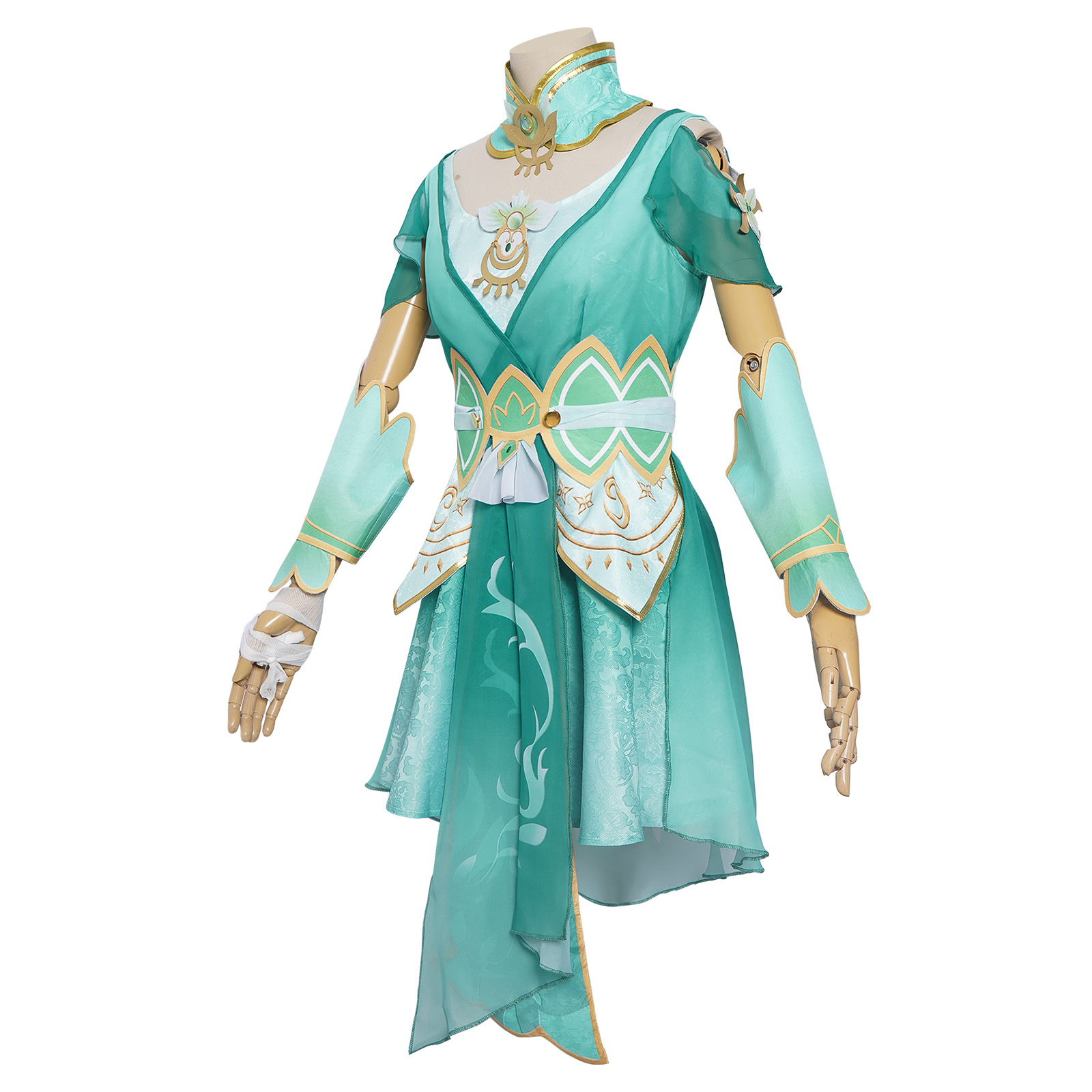 Bi Yao Cosplay Anime Jade Dyna - Anime Cosplay Outfit Girl recensione e prezzo