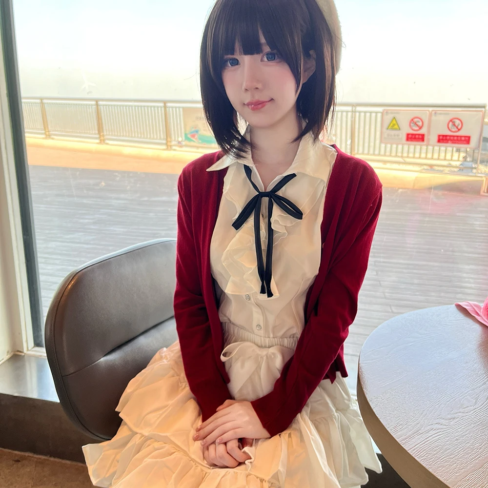 Ragazza Cappotto Rosso Camicia - Anime Cosplay Lolita recensione e prezzo