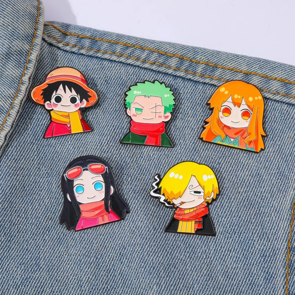 5 Pezzi Spilla in Metallo Smal - Cosplay Anime Zoro recensione e prezzo