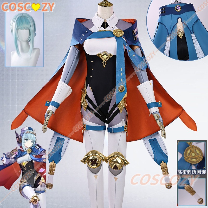 Genshin Impact Ineffa Costume  - Anime Cosplay Outfit Girl recensione e prezzo