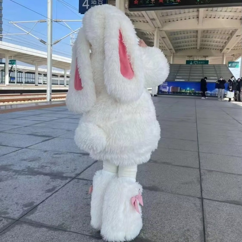 Costume da Coniglio in Peluche - Anime Cosplay Outfit Girl recensione e prezzo
