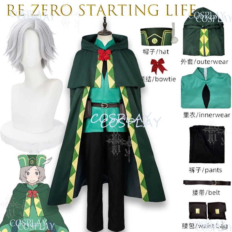 Mantello Cosplay Re Zero Otto  - Anime Cosplay Photoshoot recensione e prezzo