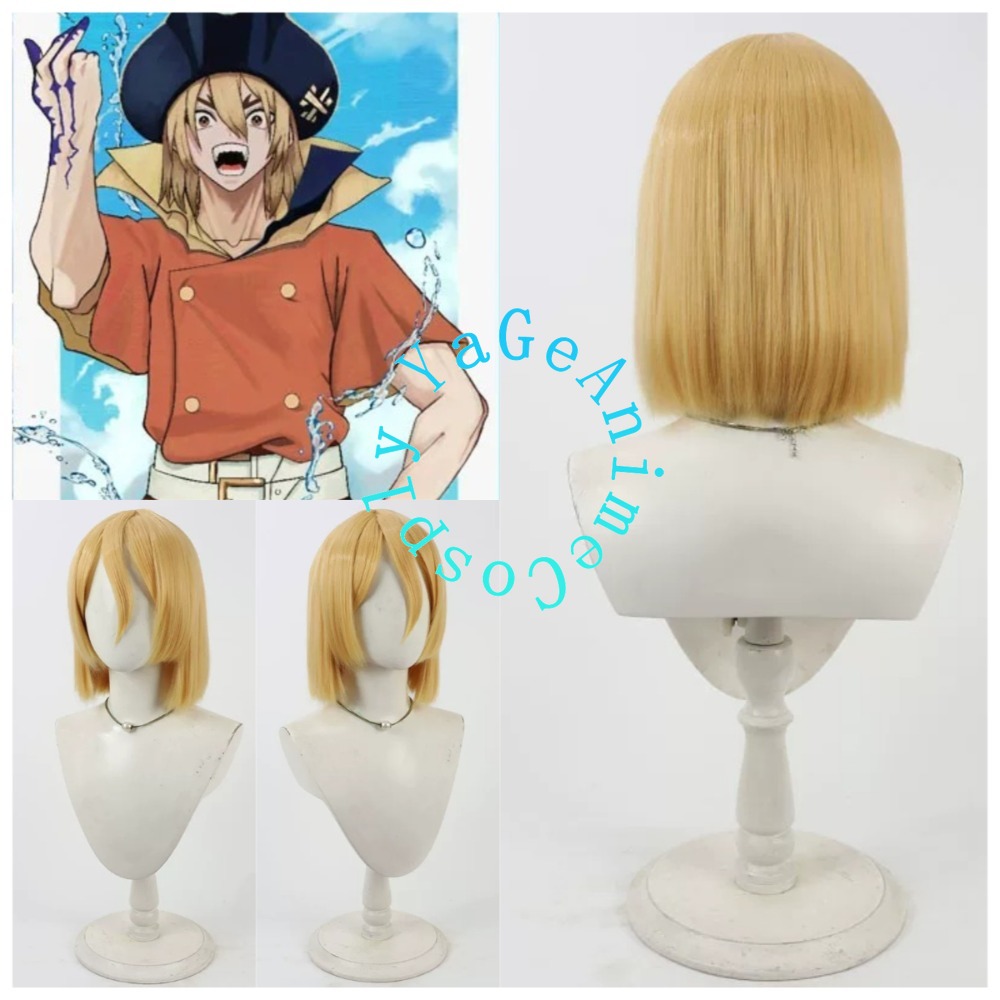 Parrucca Cosplay Dr. Stone Ryu - Anime Cosplay Photoshoot recensione e prezzo